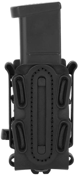 Soft Shell 9mm Pistol Mag Pouch with Belt Clip - JC Airsoft
